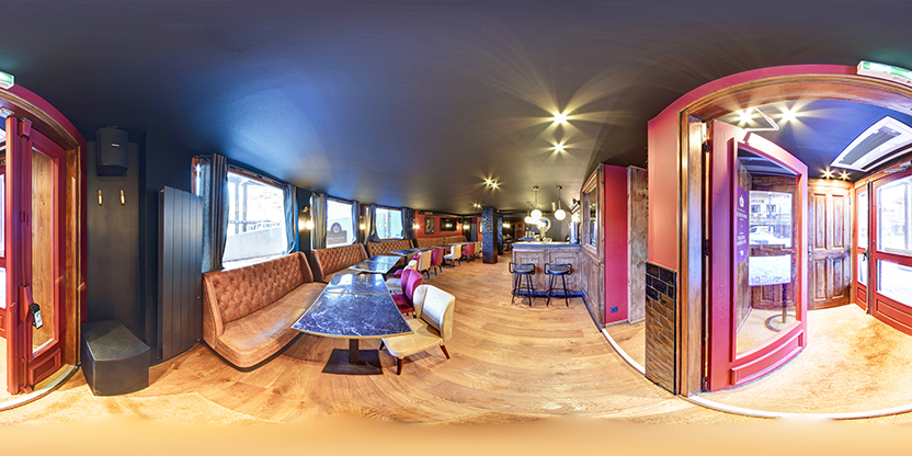 Visite virtuelle 360 de The Seven Kings à Courchevel – Bar – Webvisite