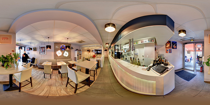 Visite virtuelle 360 de Le Cap Gourmand à Pornic – Restaurant – Webvisite