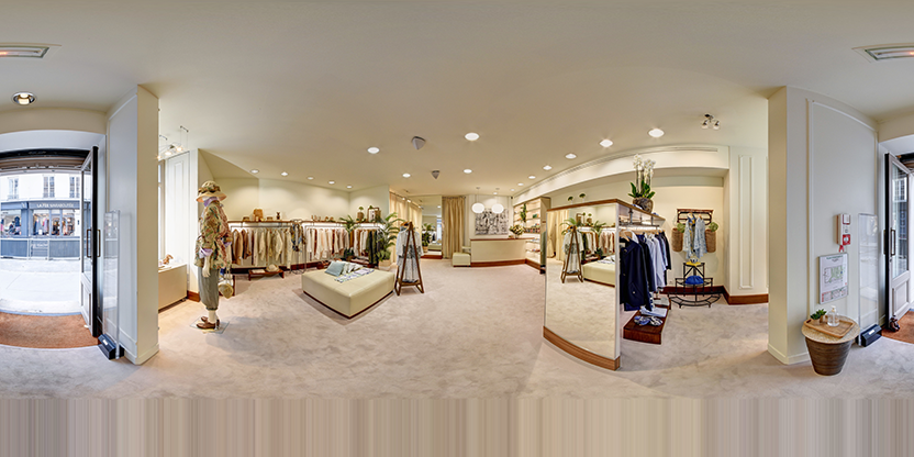 Visite virtuelle 360 de Le Civette à Paris – Magasin de vêtements – Webvisite