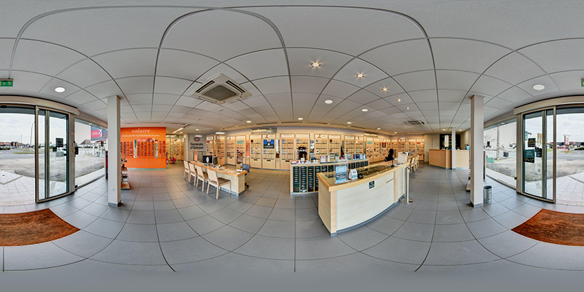 Visite virtuelle 360 de Opticien Marmande Générale d'Optique - Marmande