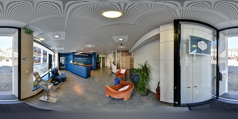 Visite virtuelle 360 de Le Bec Immobilier Hennebont - Hennebont