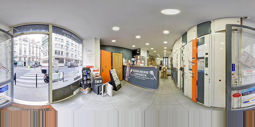 Visite virtuelle 360 de Lca By Serrurerie Lamarck - Paris