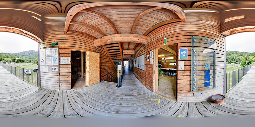 Visite virtuelle 360 de L'Aria a Pioggiola en Corse - Webvisite