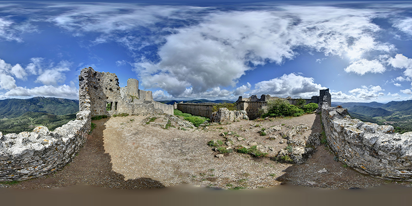 Visite virtuelle 360 de Château de Peyrepertuse - Duilhac-sous-Peyrepertuse