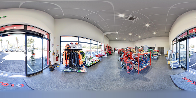 Visite virtuelle 360 de Loxam Bastia - Biguglia