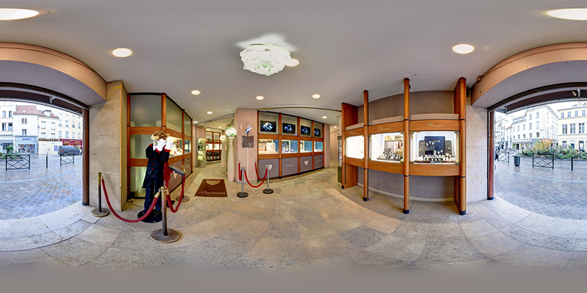 Visite virtuelle 360° de Parrenin Joaillier à Saint-Germain-en-Laye – Bijouterie – Webvisite