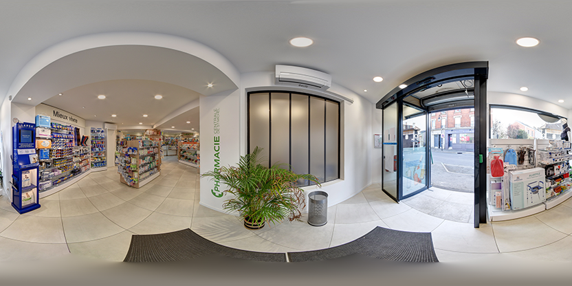 Visite virtuelle 360° de Pharmacie centrale de Saint Michel à Saint-Michel-sur-Orge – Pharmacie – Webvisite