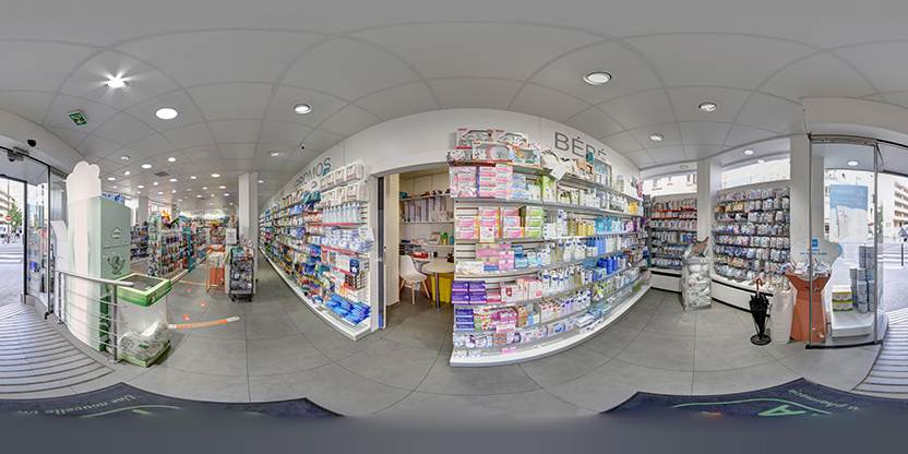 Visite virtuelle 360 de Pharmacie Letort - Paris