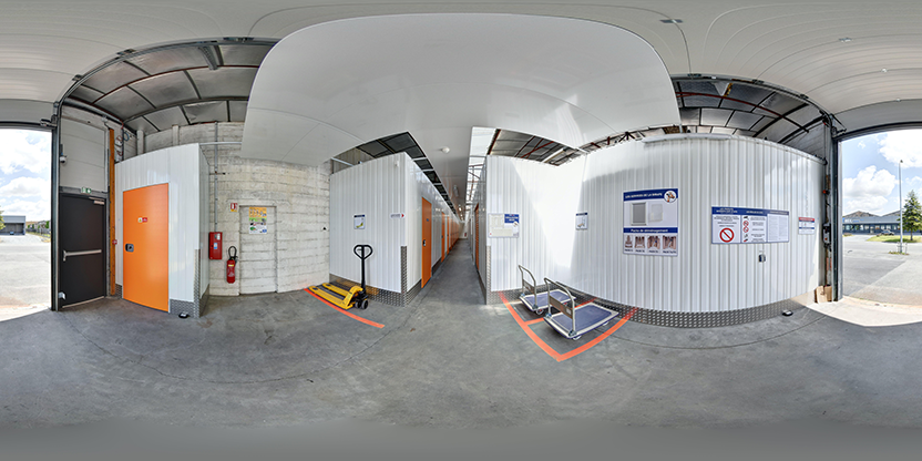 Visite virtuelle 360° de Stockerseul.com - Cholet à Cholet – Location de box – Webvisite
