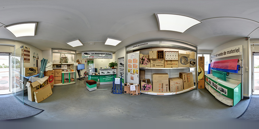 Visite virtuelle 360 de Les Déménageurs Bretons - La Rochelle - La Rochelle
