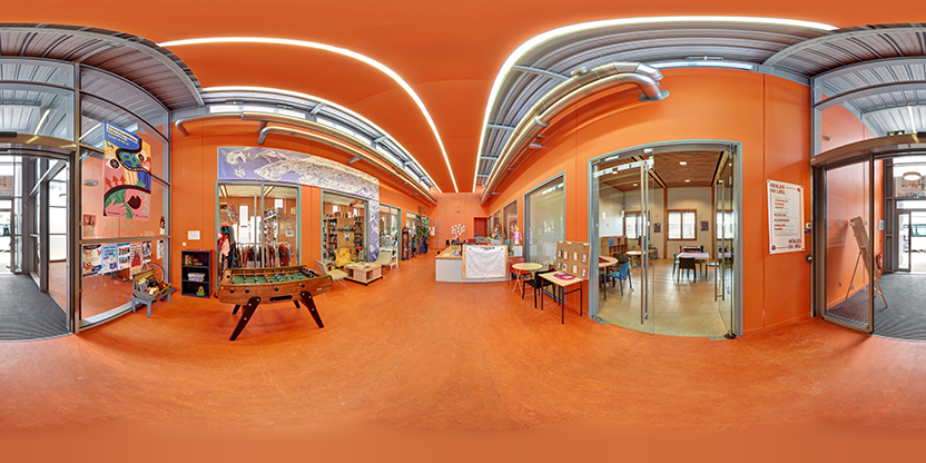 Visite virtuelle 360 de La Ludothèque à La Rochelle – Librairie – Webvisite