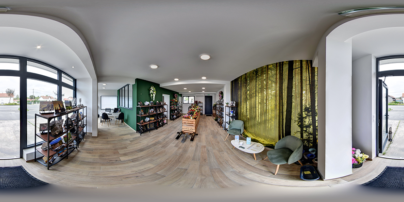 Visite virtuelle 360° de Pompes Funèbres Galbrun-Heslot à Mimizan – Pompes funèbres – Webvisite