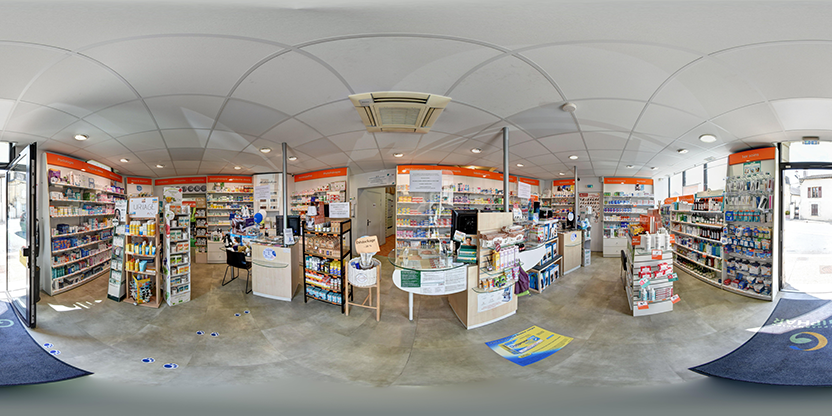 Visite virtuelle 360 de Pharmacie Richard - Les Trois-Moutiers