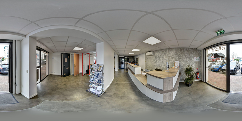 Visite virtuelle 360° de Basca Serrurerie à Anglet à Anglet – Atelier de réparation – Webvisite