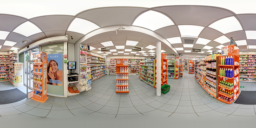 Visite virtuelle 360° de Pharmacie Lafayette de la Gare à Bailleul – Pharmacie – Webvisite