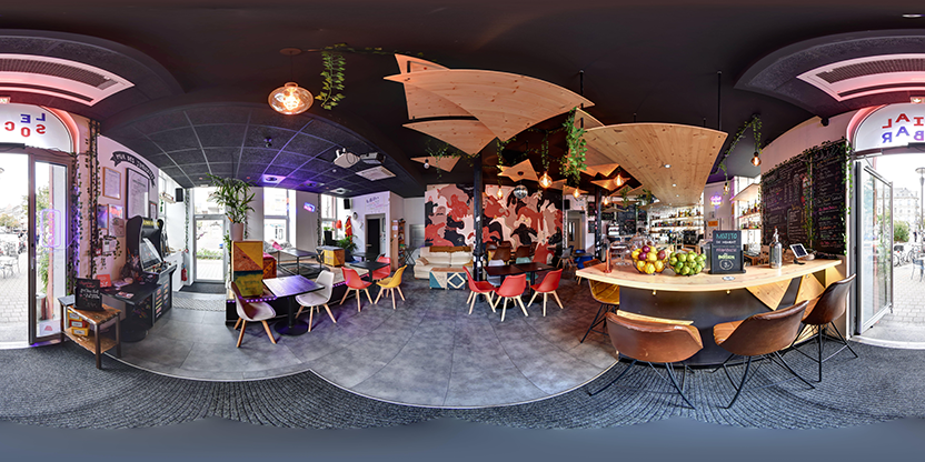 Visite virtuelle 360 de Le Social Bar - Strasbourg