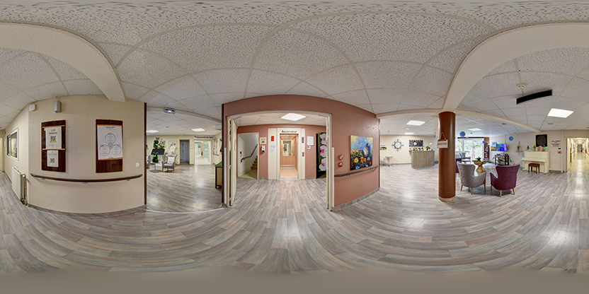 Visite virtuelle 360° de Ehpad Résidence Le Parc à Lézat-sur-Lèze – Résidence pour personnes âgées – Webvisite