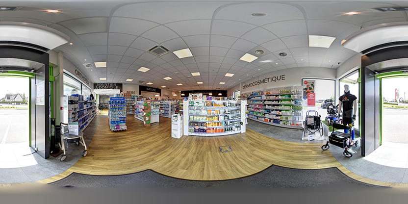 Visite virtuelle 360° de Pharmacie de Combray à Illiers-Combray – Pharmacie – Webvisite