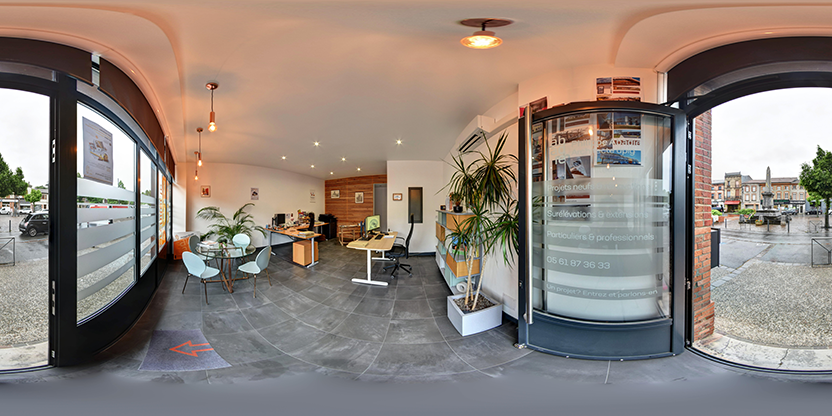 Visite virtuelle 360 de ABADIE Philippe - Architecte DPLG - Rieumes