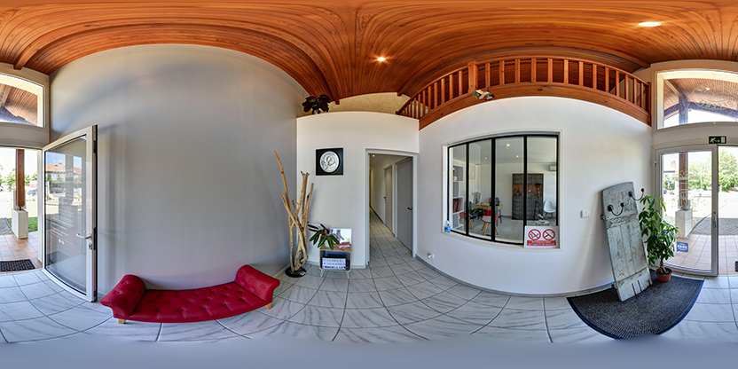 Visite virtuelle 360° de Pierres Océanes Immobilier à Saint-Martin-de-Seignanx – Agence immobilière – Webvisite