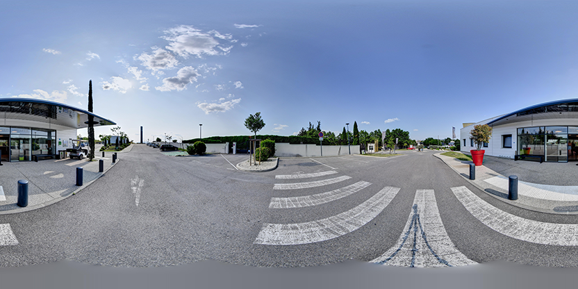 Visite virtuelle 360 de Camping Le Pommier - Villeneuve-de-Berg