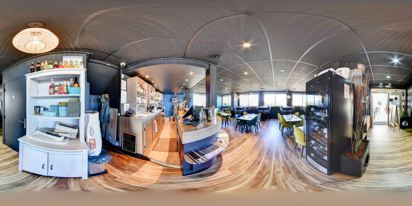 Visite virtuelle 360 de Côté Balcon à Limonest – Restaurant – Webvisite
