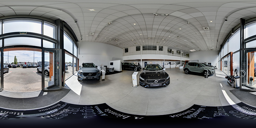 Visite virtuelle 360 de Volvo Dijon - Nudant Automobiles a Chenôve - Webvisite