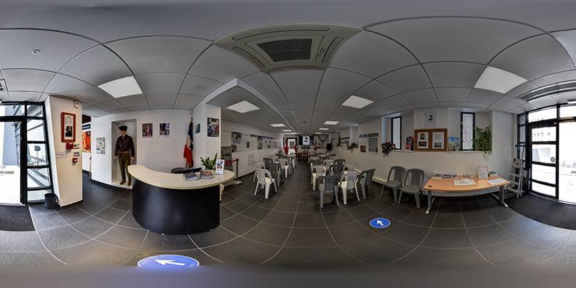 Visite virtuelle 360 de Musée de la Résistance et de la Déportation à Pau – Musée – Webvisite