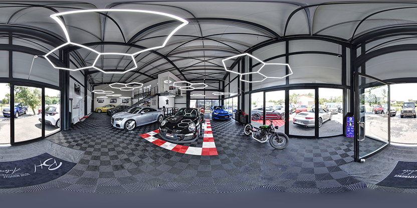 Visite virtuelle 360° de BHCAR - Arcachon à Audenge – Concessionnaire automobile – Webvisite