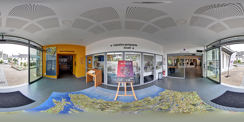 Visite virtuelle 360 de Centre d'interprétation - Les enclos - Guimiliau