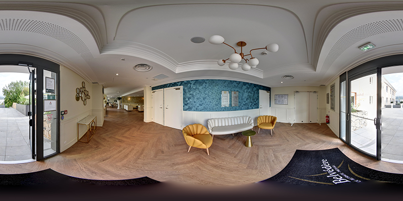 Visite virtuelle 360 de Palais Belvédère a Grasse - Webvisite