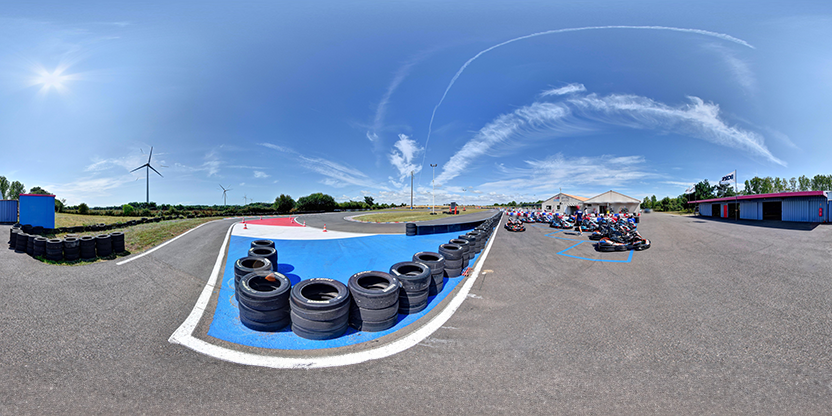 Visite virtuelle 360 de Circuit Mecamax - L'Île-d'Olonne