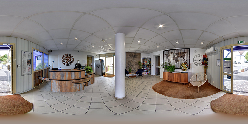 Visite virtuelle 360° de Hôtel Mac Bed à Poitiers – Hôtel – Webvisite
