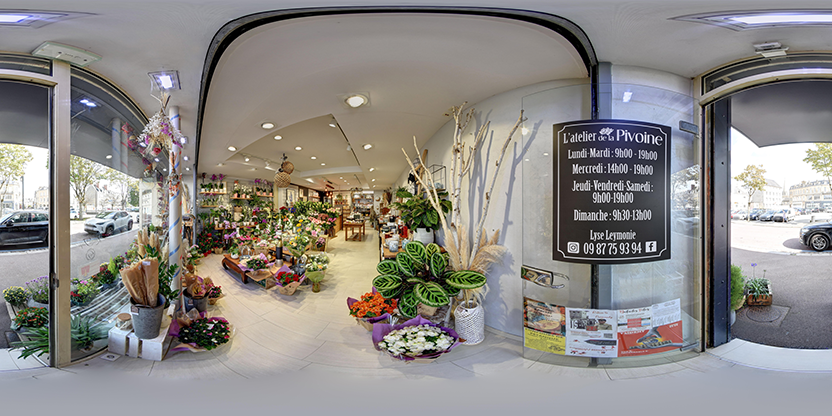Visite virtuelle 360 de L'atelier de la Pivoine - Carentan Les Marais