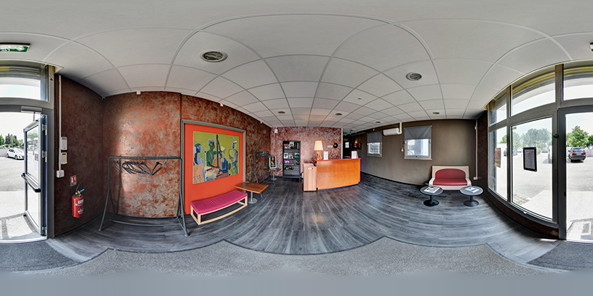Visite virtuelle 360° de Hot Brass Jazz Club à Aix en Provence - Pole d'Activ – Salle de spectacles – Webvisite