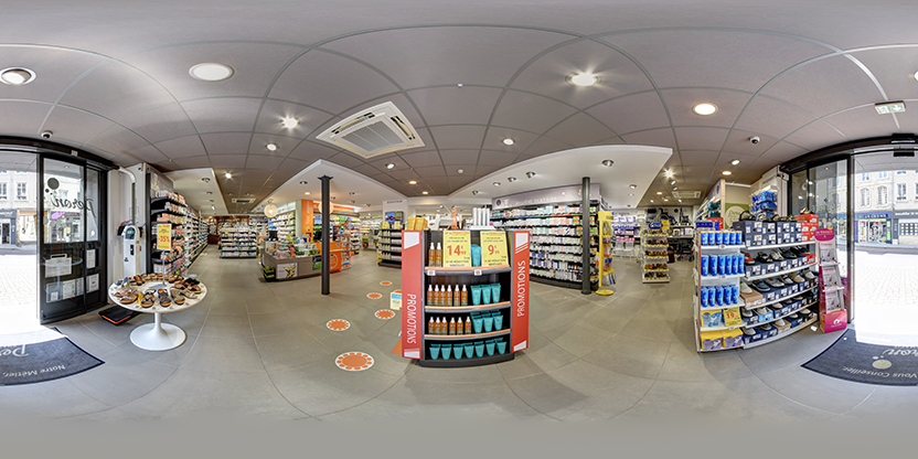 Visite virtuelle 360 de Pharmacie Peron - Carentan les Marais