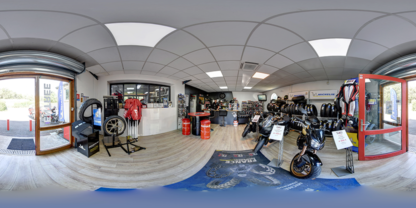 Visite virtuelle 360 de Red Motorcycles - Saint-Éloy-de-Gy