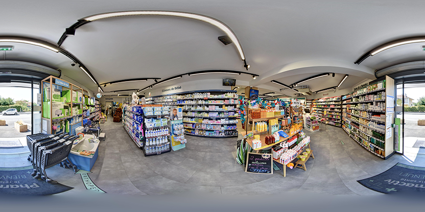 Visite virtuelle 360° de Pharmacie des Mimosas à Fréjus – Pharmacie – Webvisite