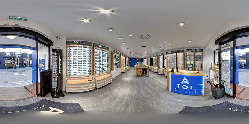 Visite virtuelle 360 de Atol Mon Opticien Arras - Arras
