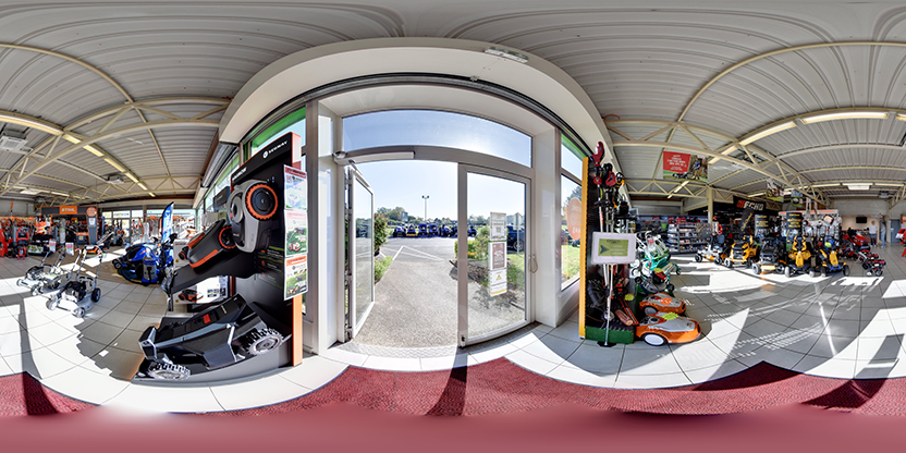 Visite virtuelle 360° de Chouffot SAS à Fontenay-le-Vicomte – Magasin de bricolage – Webvisite