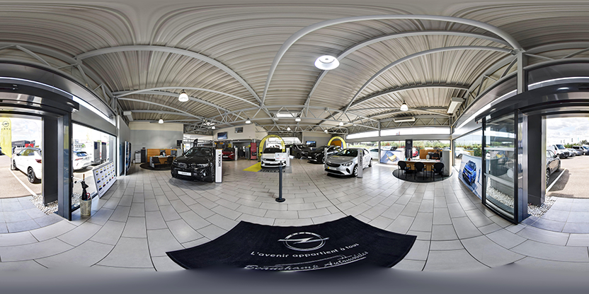 Visite virtuelle 360° de Beauchamp Automobiles Opel à Arles – Concessionnaire automobile – Webvisite