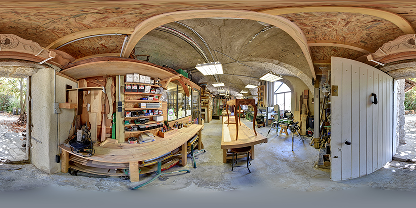 Visite virtuelle 360 de Aux Styles d'Antan - Saint Chaptes