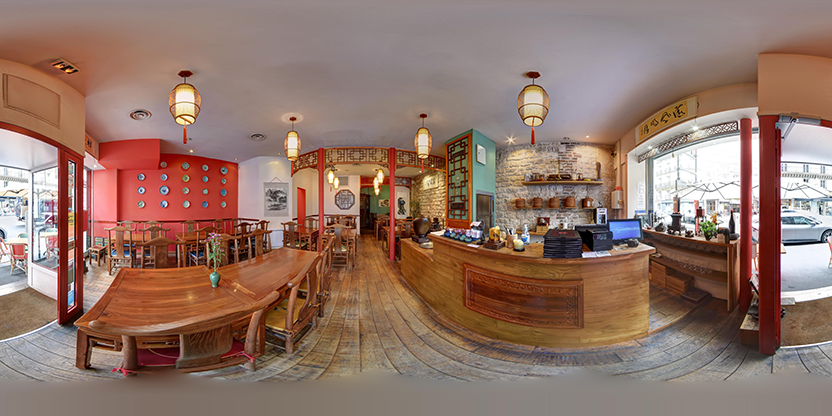 Visite virtuelle 360 de T’Xuan salon de thé et dessert - Paris