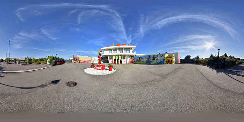 Visite virtuelle 360° de Parc Spirou à Monteux – Parc d'attractions – Webvisite