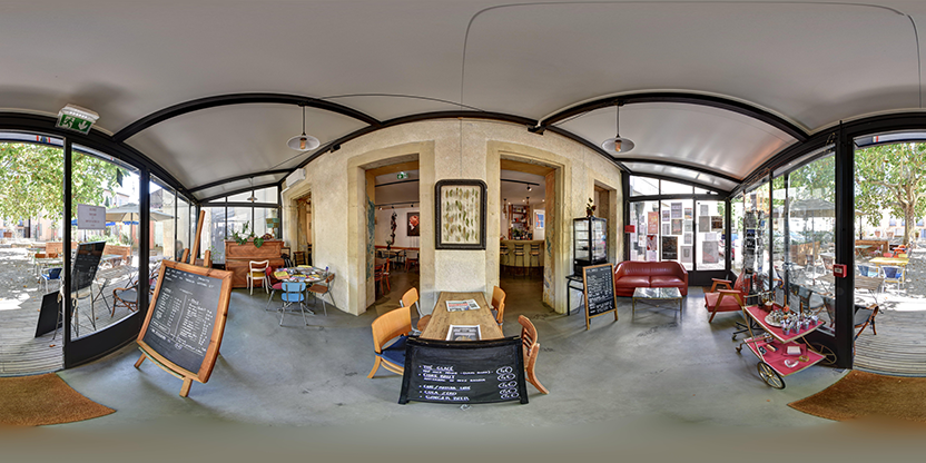 Visite virtuelle 360 de La Muse'Broc à Lodève – Restaurant – Webvisite