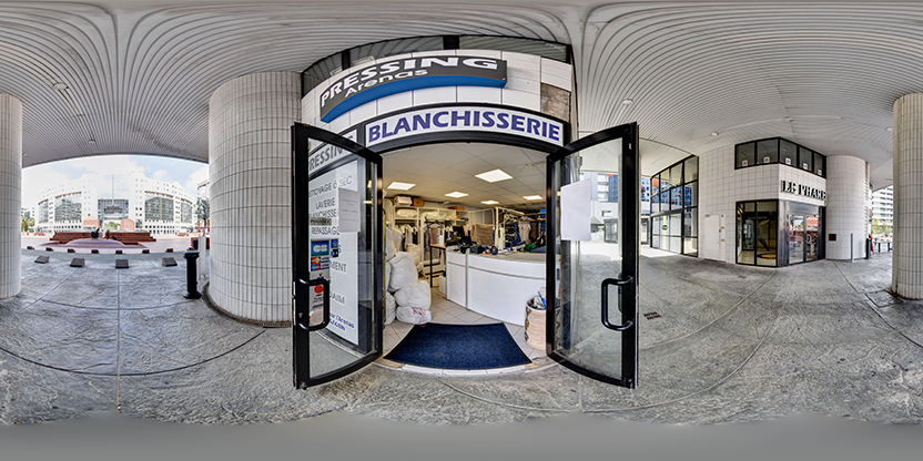 Visite virtuelle 360° de Pressing Arenas à Nice – Pressing – Webvisite