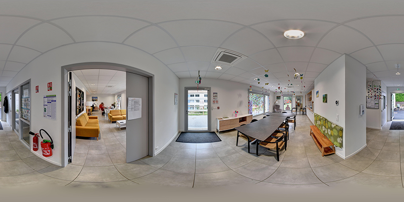 Visite virtuelle 360° de Résidence Les Viollières à Rives-de-l'Yon – Résidence pour personnes âgées – Webvisite