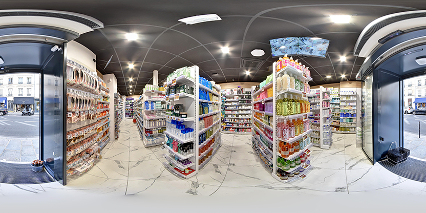 Visite virtuelle 360 de Pharmacie Saint Gilles - Paris