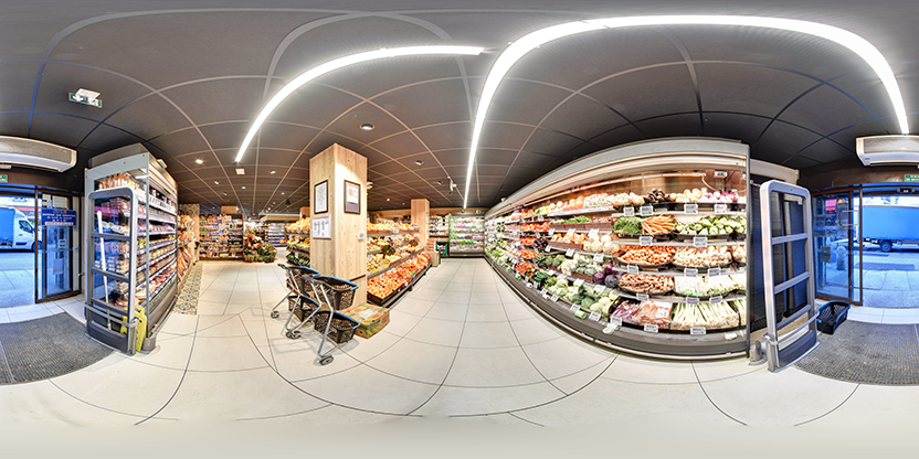 Visite virtuelle 360 de Super U et Drive Chamonix-Mont-Blanc à Chamonix-Mont-Blanc – Supermarché – Webvisite