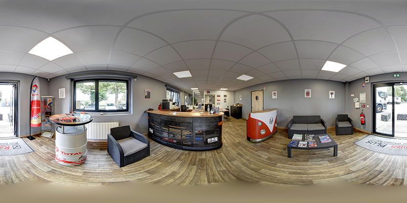 Visite virtuelle 360° de Garage Rouen Plus à Sotteville-lès-Rouen – Garage – Webvisite